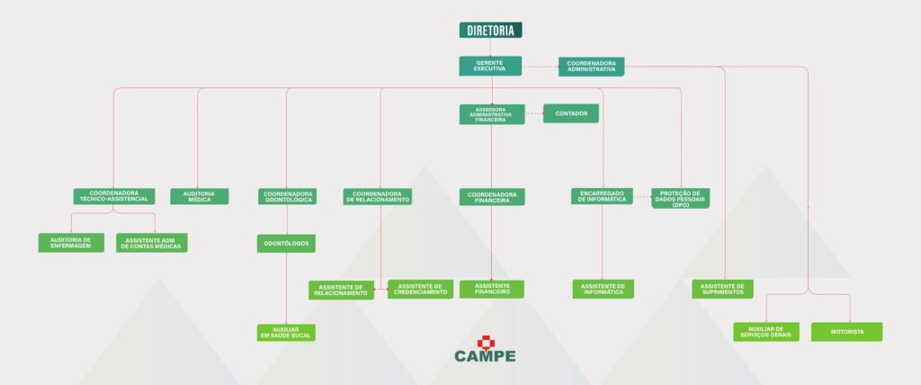ORGONOGRAMA CAMPE - ABRIL 2025